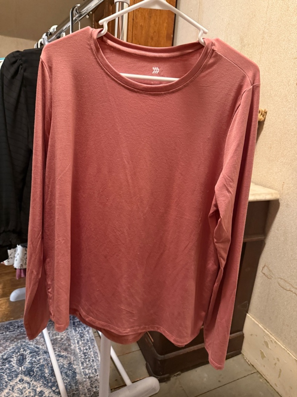 all in motion Dusty Rose Crewneck Pullover